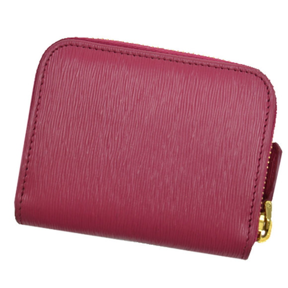 Prada pink purple card leather Case - Picture 1 of 3